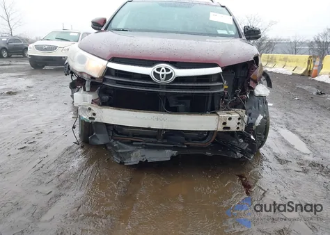 2015 Toyota Highlander Xle V6 from USA, damaged, VIN 5TDJKRFH9FS211462